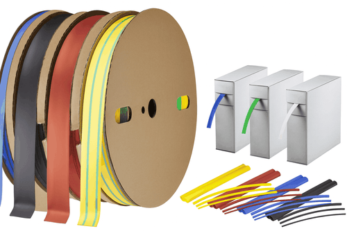 1.2m adhesive lined heat shrink strips with 3:1 shrink ratio for waterproof cable protection and sealing