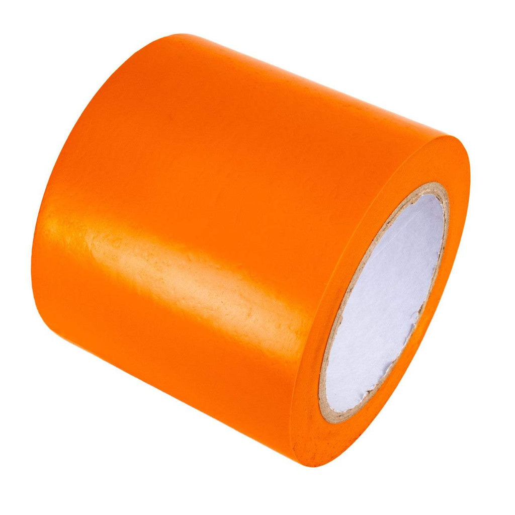 100mm wide industrial lane marking tape for high-visibility floor marking in warehouses, factories and workshops.