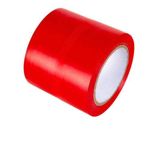 50mm wide industrial lane marking tape for high-visibility floor marking in warehouses, factories 