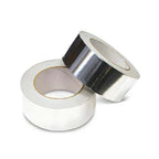 Aluminium foil tape with acrylic adhesive and release liner, designed for HVAC duct sealing