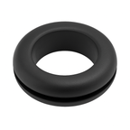 Flexible PVC wiring grommets for 1.6mm panels protecting cables from sharp edges and vibration
