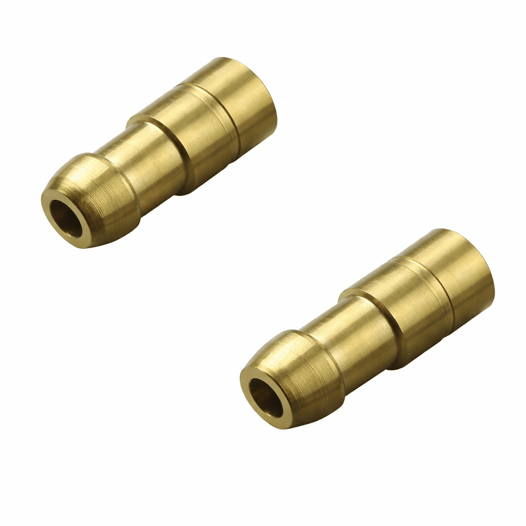 Pack of 100 high-quality brass bullets for reliable electrical connections and wiring applications