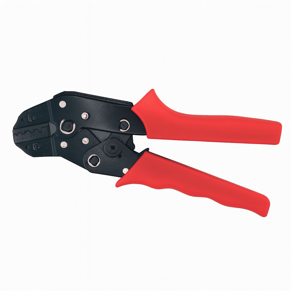 Professional cord end terminal crimping tools with ergonomic handles and high-strength steel construction