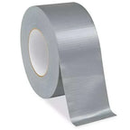 Heavy-duty gaffer and duct tape with polycloth backing and synthetic rubber adhesive for repairs
