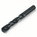 Roll-forged HSS Jobber Drill Bit with sharp cutting edge for metal, wood, and plastic drilling