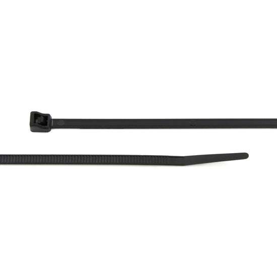 Releasable nylon cable tie with trigger-style release mechanism, reusable Nylon 6/6 adjustable fastening