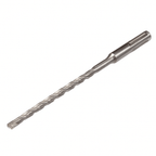 Heavy-duty SDS drill bit with tungsten carbide tip for concrete and masonry drilling